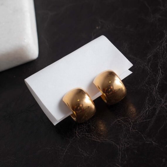 Aros de oro 18k
