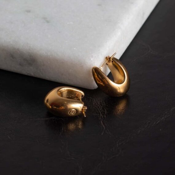 Aros de oro 18k